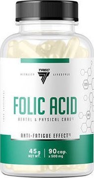 TREC TREC Vitality Folic Acid - 90caps. - Kwas foliowy 1
