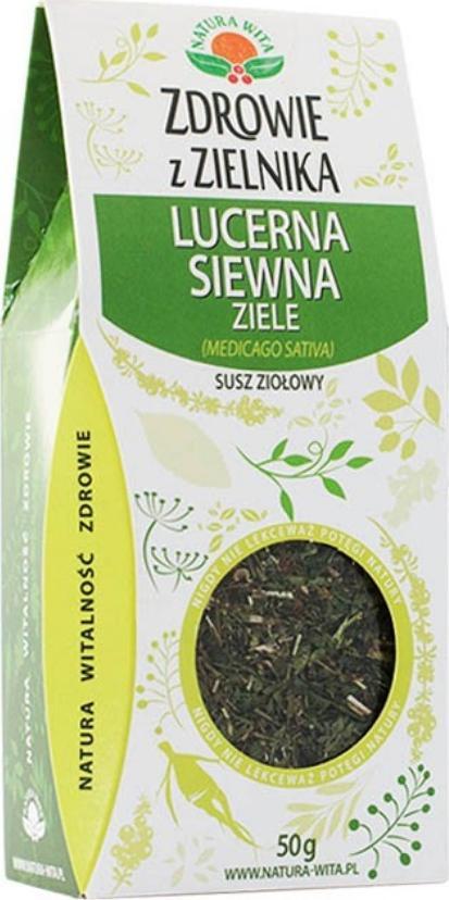 Natura Wita Lucerna siewna ziele 50g NATURA WITA 1