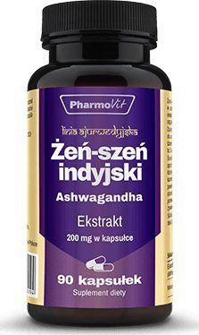 Pharmovit Żeń-szeń indyjski ashwagandha Extr 200mg 90kaps Pharmovit 1