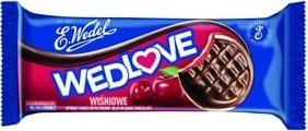 Wedel E. Wedel Biszkopty Wedlove z galaretką wiśniowe 147g 1
