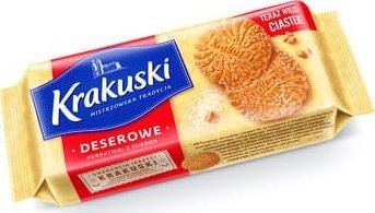 Krakuski Krakuski Deserowe z cukrem 200 g 1