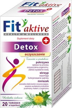 MALWA Malwa Fit aktive Detox Suplement diety herbatka ziołowa 40 g (20 x 2 g) 1