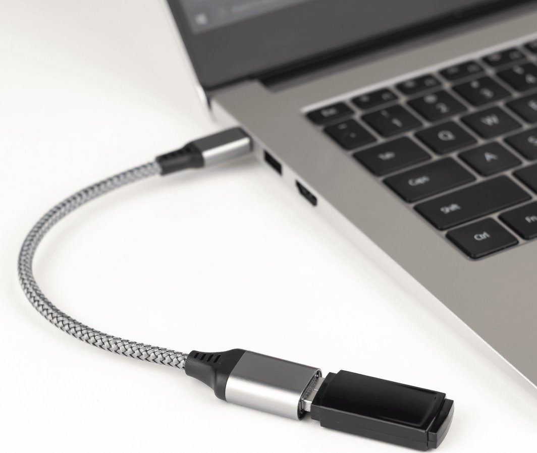 Kabel USB Reagle Reagle Adapter Kabel USB-C do USB-A 3.1 OTG MAC Z USB C () - RPCA20P 1