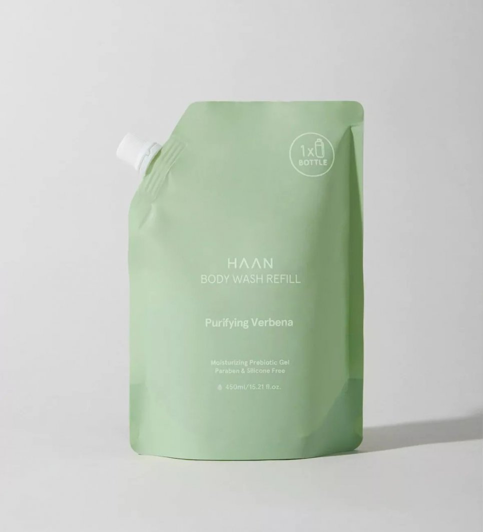 haan HAAN Refill Żel pod prysznic Purifying Verbena 450 ml 1