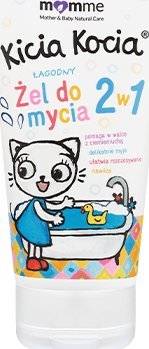 MomMe MomMe Kicia Kocia Łagodny żel do mycia 2 w 1 Kicia Kocia 200 ml 1