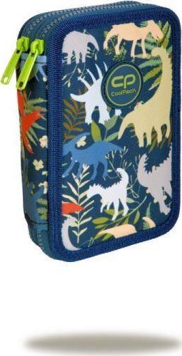 Piórnik Patio Piórnik podwójny z wyposażeniem Jumper 2 Dino park E66533 CoolPack 1
