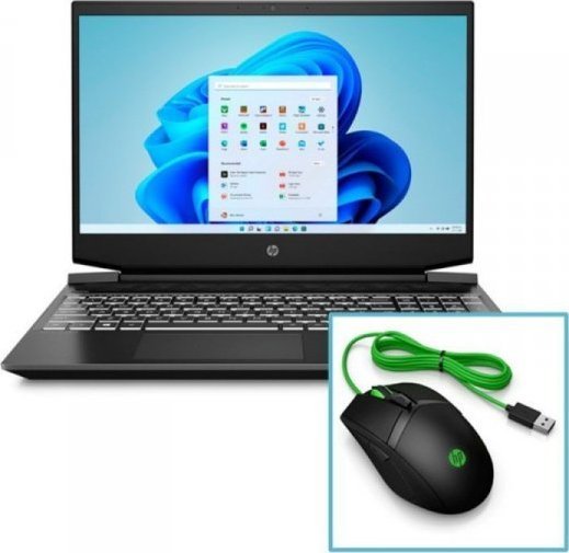 Laptop HP Notebook HP 15-EC2026 15.6" Ryzen 5 5600H 8 GB RAM 512 GB SSD 1
