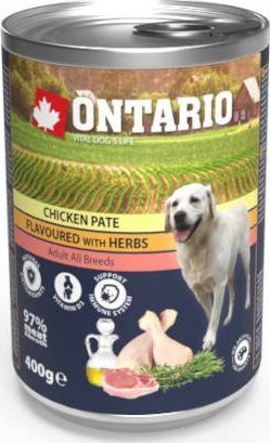 ONTARIO ONTARIO- Chicken Pate with Herbs 400g 1