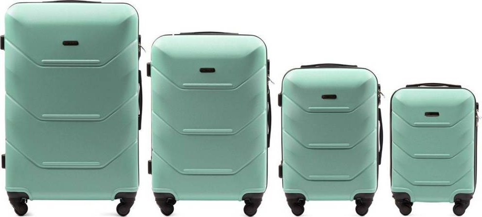Kemer Zestaw 4 walizek KEMER WINGS 147 Turkusowy 1