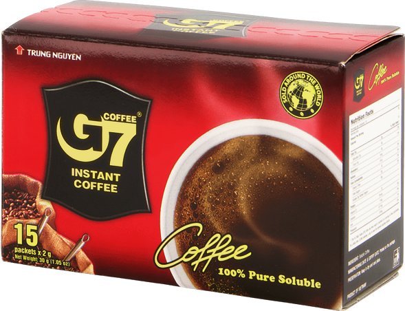 Trung Nguyen Kawa instant G7 100% Pure Coffee, saszetki 1w1 (15 x 2g) 30g - Trung Nguyen 1