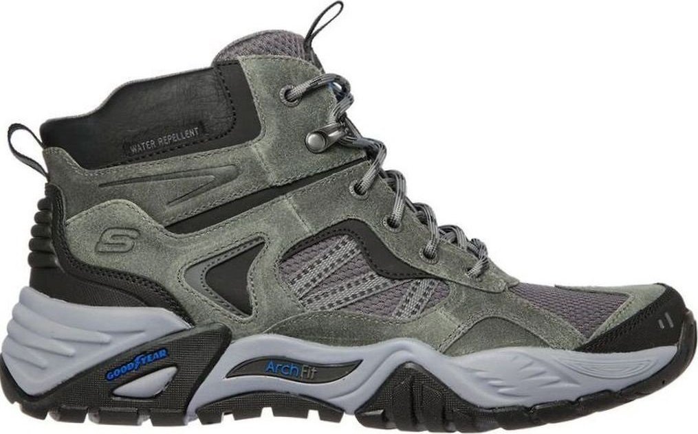 Buty trekkingowe męskie Skechers Arch Fit Recon - Percival szare r. 42 1/2 1