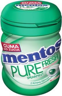 Mentos Mentos Pure Fresh Spearmint Butelka 60g 1