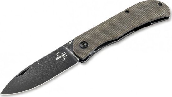 TOGO Nóż Bker Plus Exskelibur II Framelock Micarta 1