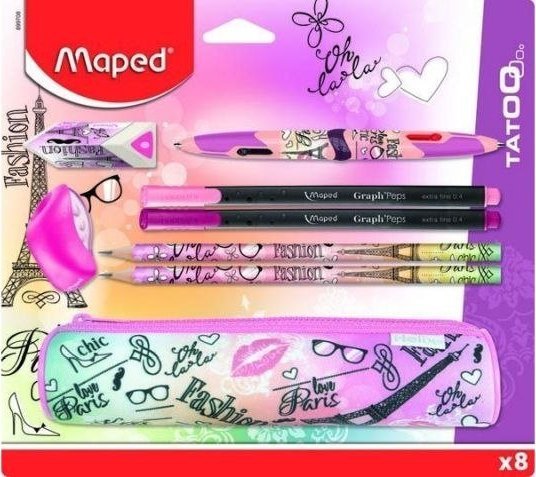 Piórnik Maped Piórnik MAPED Paris 8 elementów 1