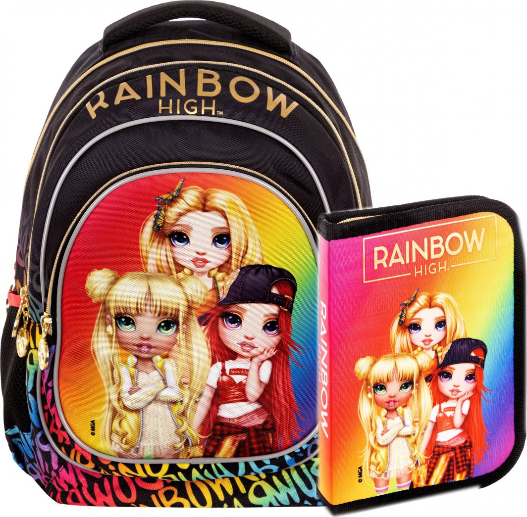 Astra Astra plecak szkolny rainbow high 2w1 klasa 1-3 1