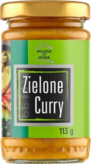 House of Asia Pasta curry zielona 113g - House of Asia 1