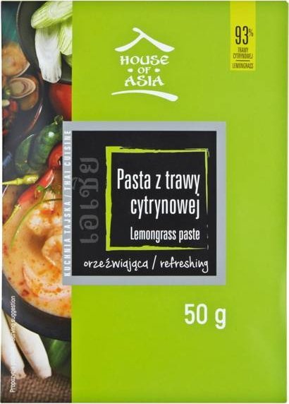 House of Asia Pasta z trawy cytrynowej 50g - House of Asia 1