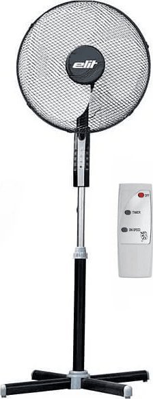 Wentylator Elit Wentylator Stojący FR-16B 41 cm 3 Tryby Pilot Czarny 1