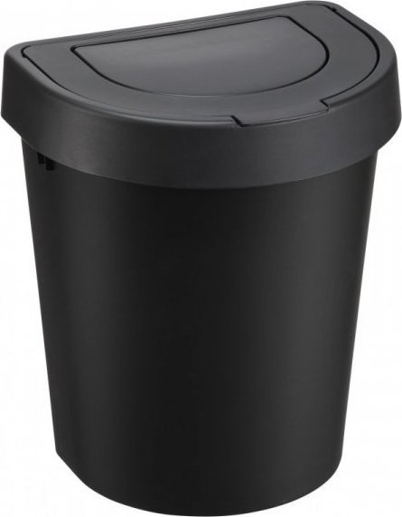Kosz na śmieci Plast Team Plast Team Kosz Swing Bin 10l Czarny 1357... 1