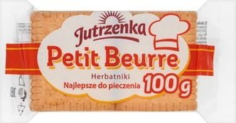 Jutrzenka Jutrzenka Herbatniki Petit Beurre 100g 1