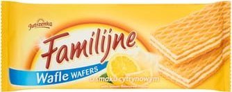 Jutrzenka Familijne Wafle o smaku cytrynowym 180 g 1