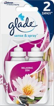 Glade Podwójny zapas do odświeżacza powietrza Glade sense&spray relaxing zen 36ml 1