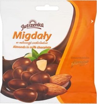 Jutrzenka Jutrzenka Migdały w mlecznej czekoladzie 80 g 1