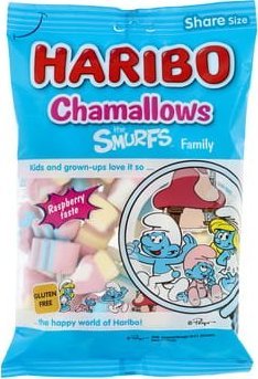 Haribo Haribo Pianki Owocowe Chamallows The Smurfs Family 175 g 1