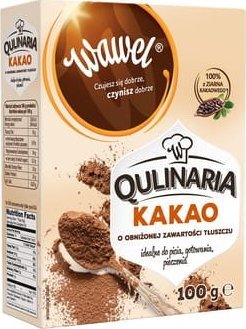 Wawel Wawel Kakao o obniżonej zawartości tłuszczu 100 g 1