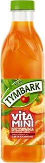 Tymbark Tymbark Vitamini Sok brzoskwinia marchew jabłko 1 l 1