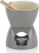 Kela Ceramiczny Kela Leonia zestaw do fondue czekoladowego, 0,4 l, szary 1