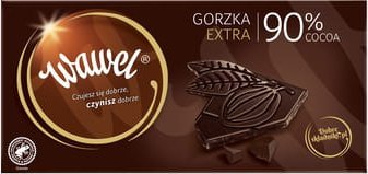 Wawel Wawel Czekolada Gorzka 90% cocoa 100g - kartonik 1