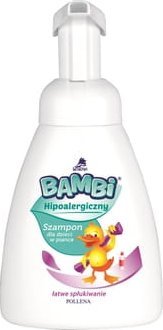bambi Szampon w piance dla dzieci Bambi Hipoalergiczny 250ml 1