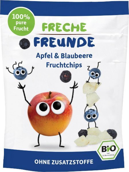 Freche Freunde Freche Freunde Liofilizowane Jabłka i Jagody 1