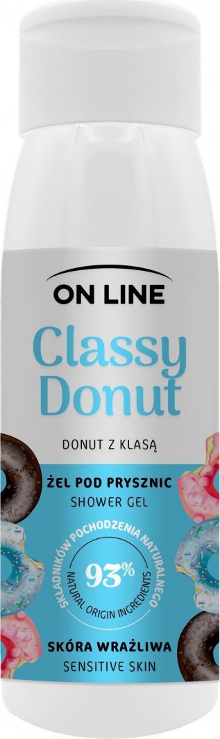 Forte Sweeden On Line Żel pod prysznic Classy Donut do skóry wrażliwej 400ml 1
