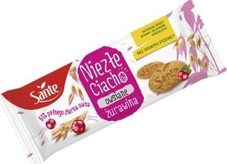 Sante Ciasteczka Owsiane z Żurawiną 135g Sante 1