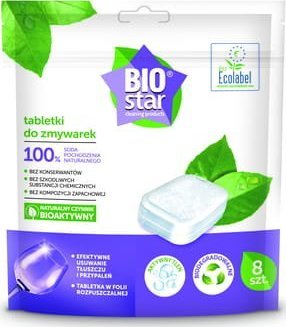 Biostar BIOstar cleaning products tabletki do zmywarek 8 szt. 1
