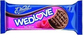 Wedel E.Wedel Biszkopty Wedlove z galaretką malinowe 147g 1