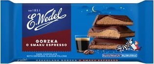 Wedel E. Wedel Czekolada Gorzka o Smaku Espresso 100 g 1