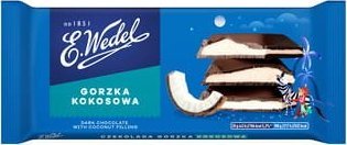 Wedel E. Wedel Czekolada Gorzka Kokosowa 100g 1