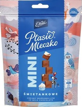 Wedel E. Wedel Ptasie Mleczko MINI Śmietankowe 115g 1