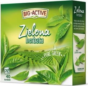 BIG-ACTIVE Big-Active herbata zielona Pure Green 40tb/72g 1