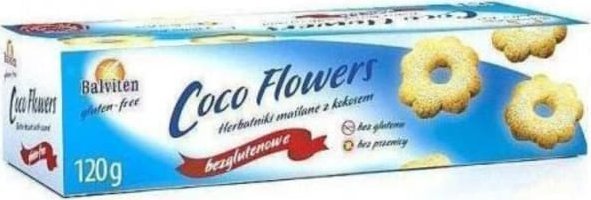 BALVITEN Balviten Coco flowers bezglutenowe 120g 1