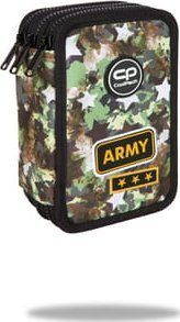 Piórnik Coolpack Piórnik potrójny z wyposażeniem Jumper III Coolpack Army stars  [0|0] 1