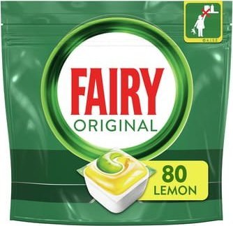 Fairy Fairy Original All In One YellowTabletki do zmywarki, 80 szt 1