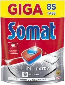 Somat Somat All In One Extra Tabletki do zmywarek 85 szt 1