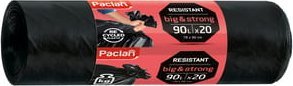 Paclan Paclan Big&Strong Worki na śmieci 90L 20 szt. 1