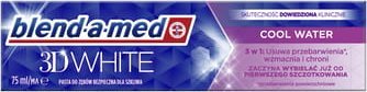 blend-a-med Blend-a-med 3D White Cool Water Pasta do zębów 75 ml 1