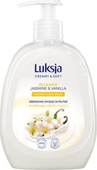 Luksja Luksja Creamy & Soft Kremowe mydło w płynie Jaśmin i Wanilia 500 ml 1