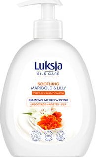 Luksja Luksja Silk Care Kremowe mydło w płynie Nagietek i Lilia 250 ml 1